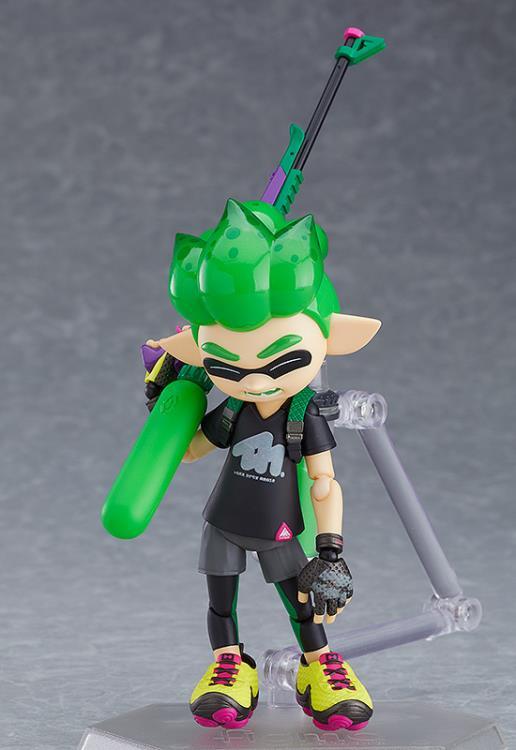 Figma #462 DX Inkling Boy Two Pack - Splatoon Action Figures for Kids & Collectors - Perfect for Gaming Decor, Gift Giving & Display