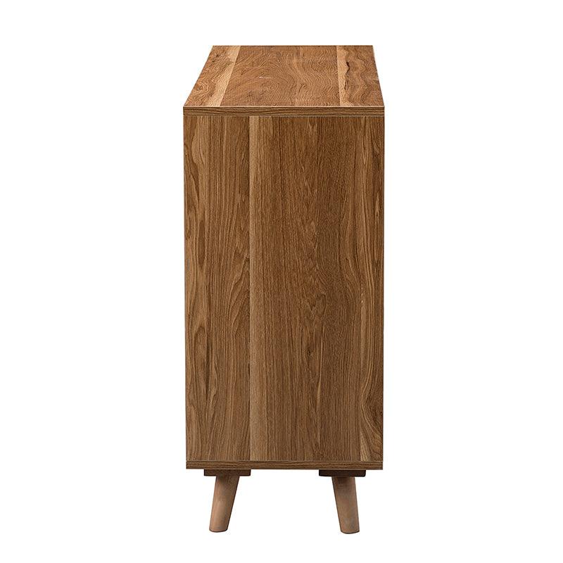 Dario 3-Door Accent Cabinet - Stylish Storage Solution for Living Room, Bedroom & Entryway | Solid Wood Furniture for Home Decor