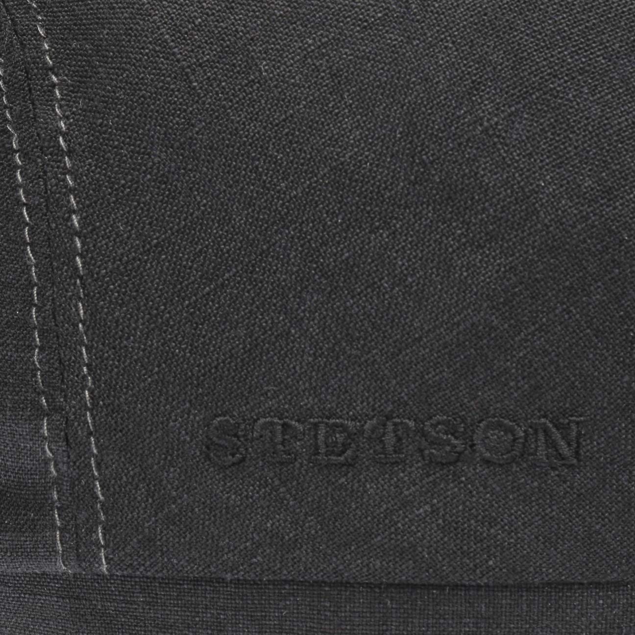 Stetson Belfast Linen Summer Flat Cap for Men - Breathable EU-Made Hat for Outdoor Activities, Travel & Casual Wear