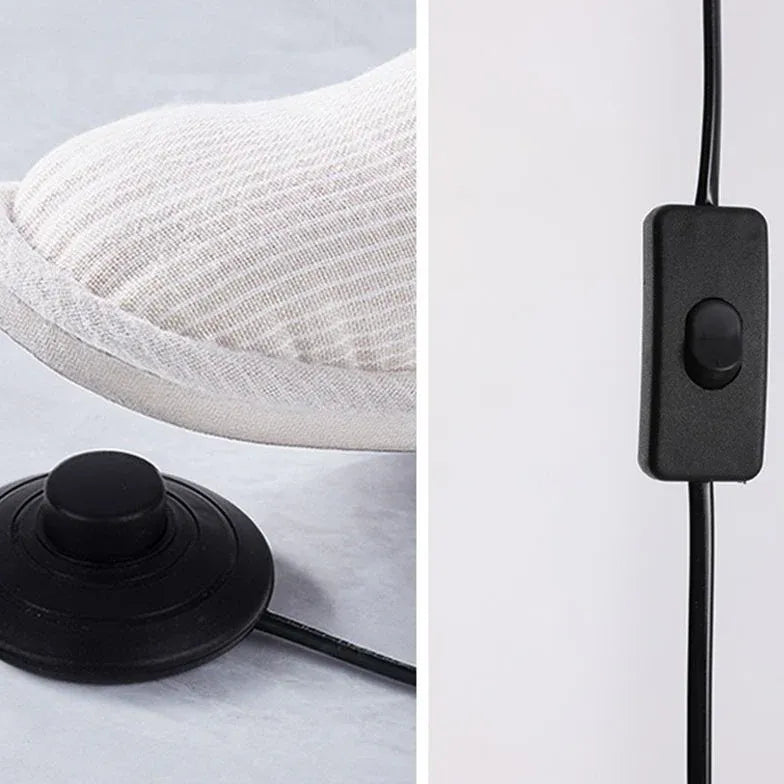 Modern Minimalist Umbrella-Shaped Floor Lamp with Long Rod - Perfect for Living Room, Bedroom, and Office Lighting Decor