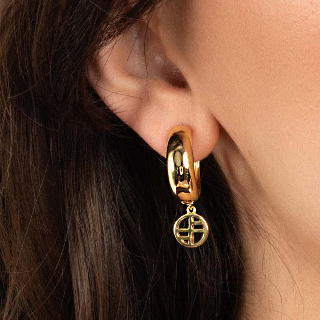 Signature Hoops Earrings for Women - Elegant Gold & Silver Hoop Earrings for Everyday Wear | Perfect for Parties, Work & Casual Outfits