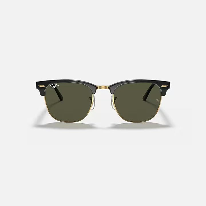 Ray Ban Clubmaster Sunglasses - Classic Black Frame with Arista Lenses for UV Protection | Perfect for Outdoor Activities, Driving, and Fashion Accessories