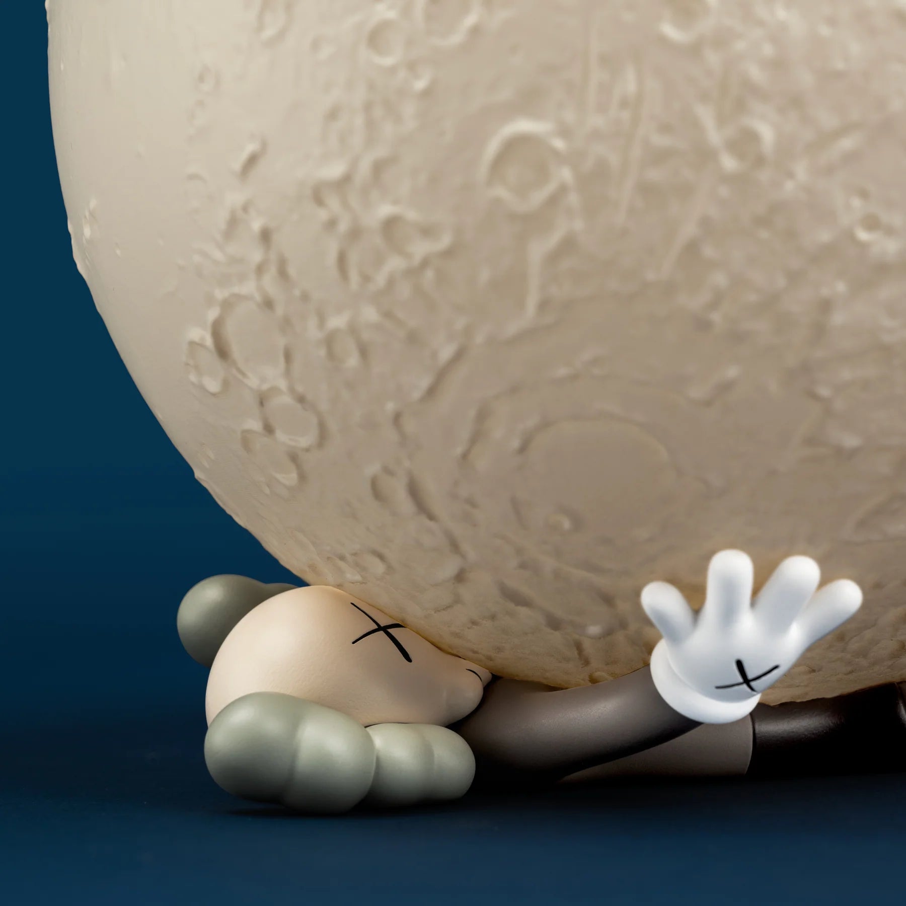 KAWS HOLIDAY BIG MOON FIGURE - Limited Edition Collectible Art Toy for Home Decor & Gift Giving - Perfect for Display in Living Rooms, Offices, and Art Collections