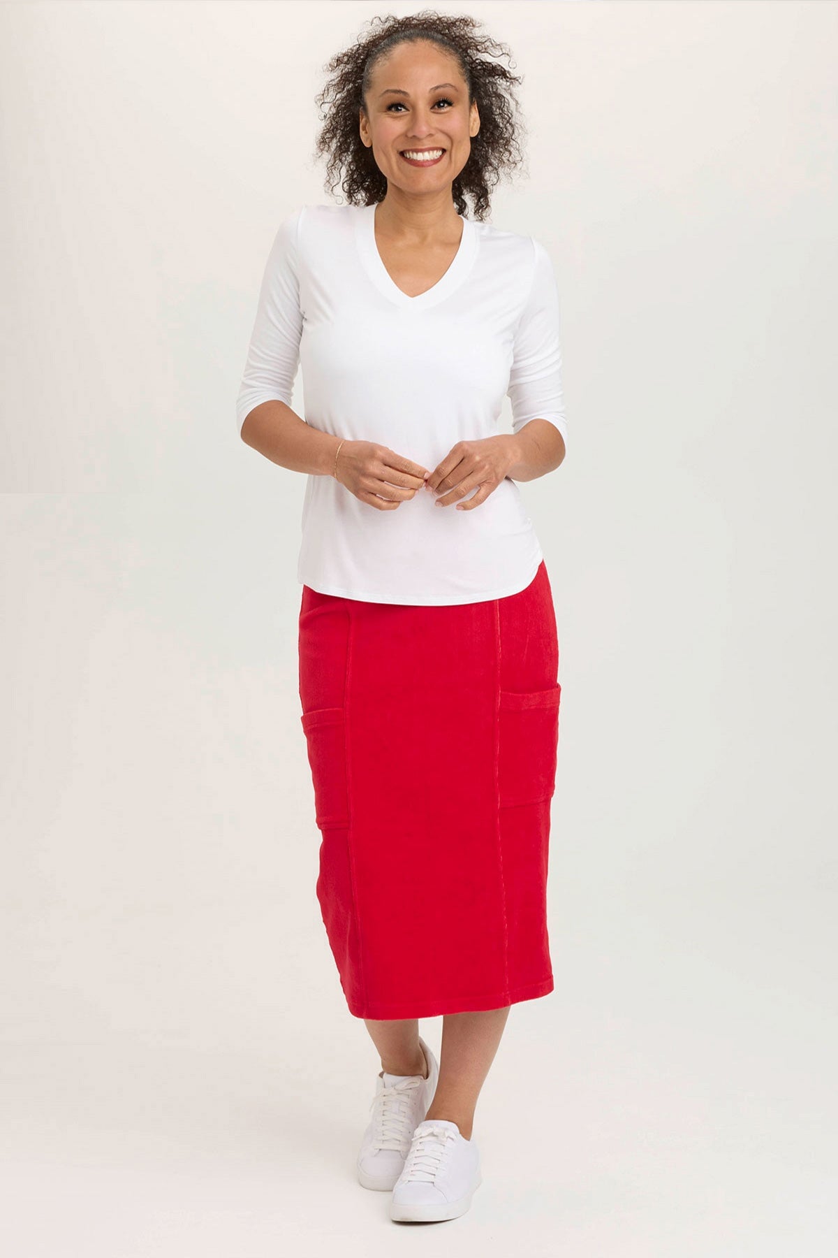 Fannar Skirt Charanga Pigment - Women's Flowy Boho Skirt for Summer, Beach & Music Festivals