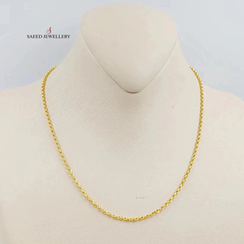 2.5mm Stainless Steel Cable Link Chain Necklace 40cm - Perfect for Layering, Gift Giving & Everyday Jewelry Styling