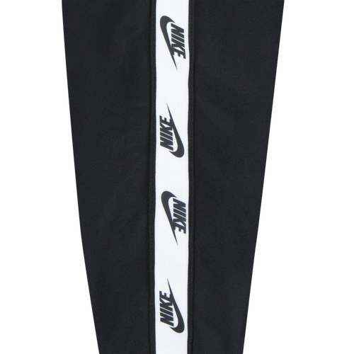 Nike Kids' Logo Taping Black Full Zip Tracksuit Set - Boys & Girls Sportswear for Running, School & Casual Wear