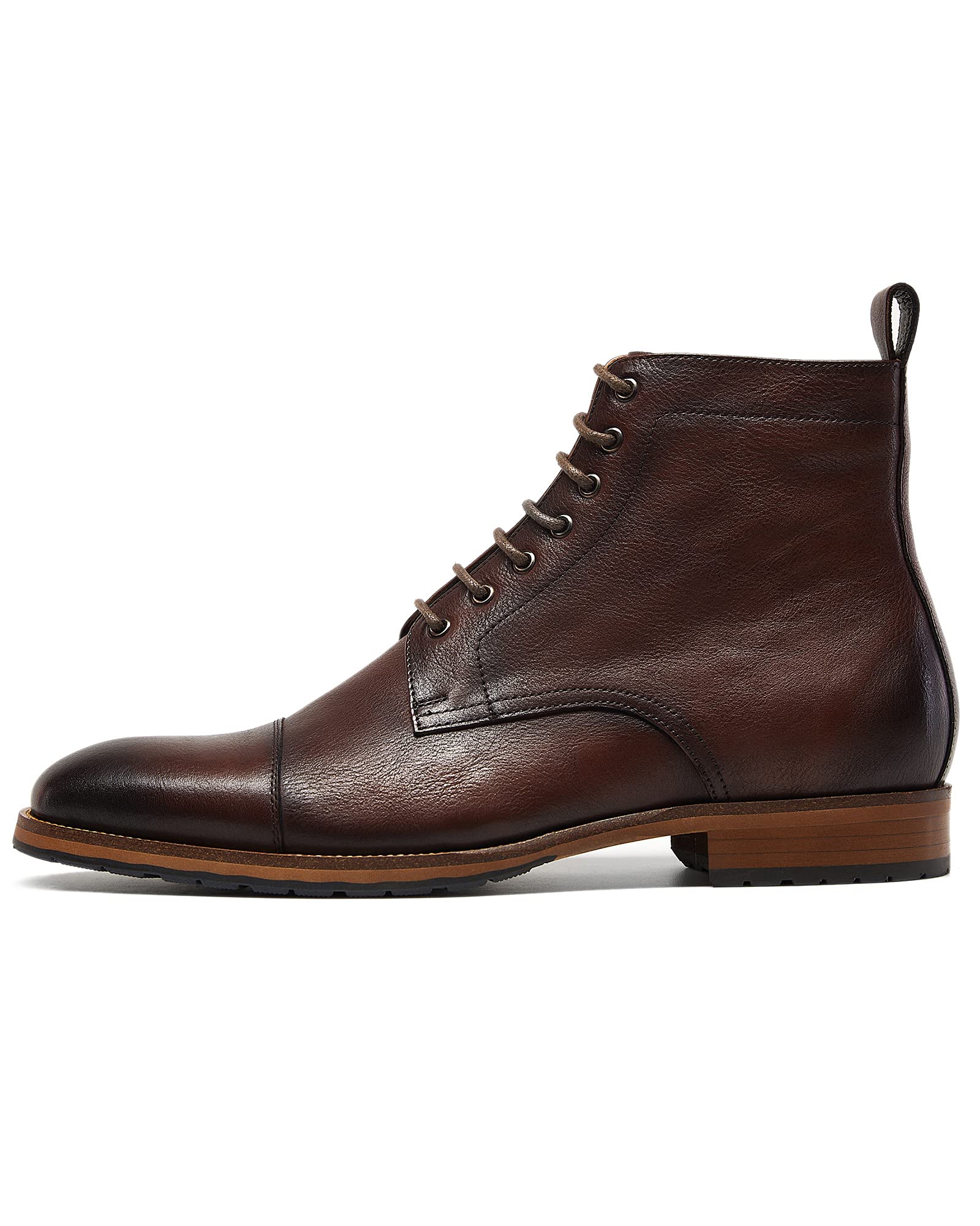 Men's Casual Chukka Boots - Genuine Leather Dress Shoes for Business & Outdoor Wear | Comfortable Ankle Boots for Office, Dating & Travel