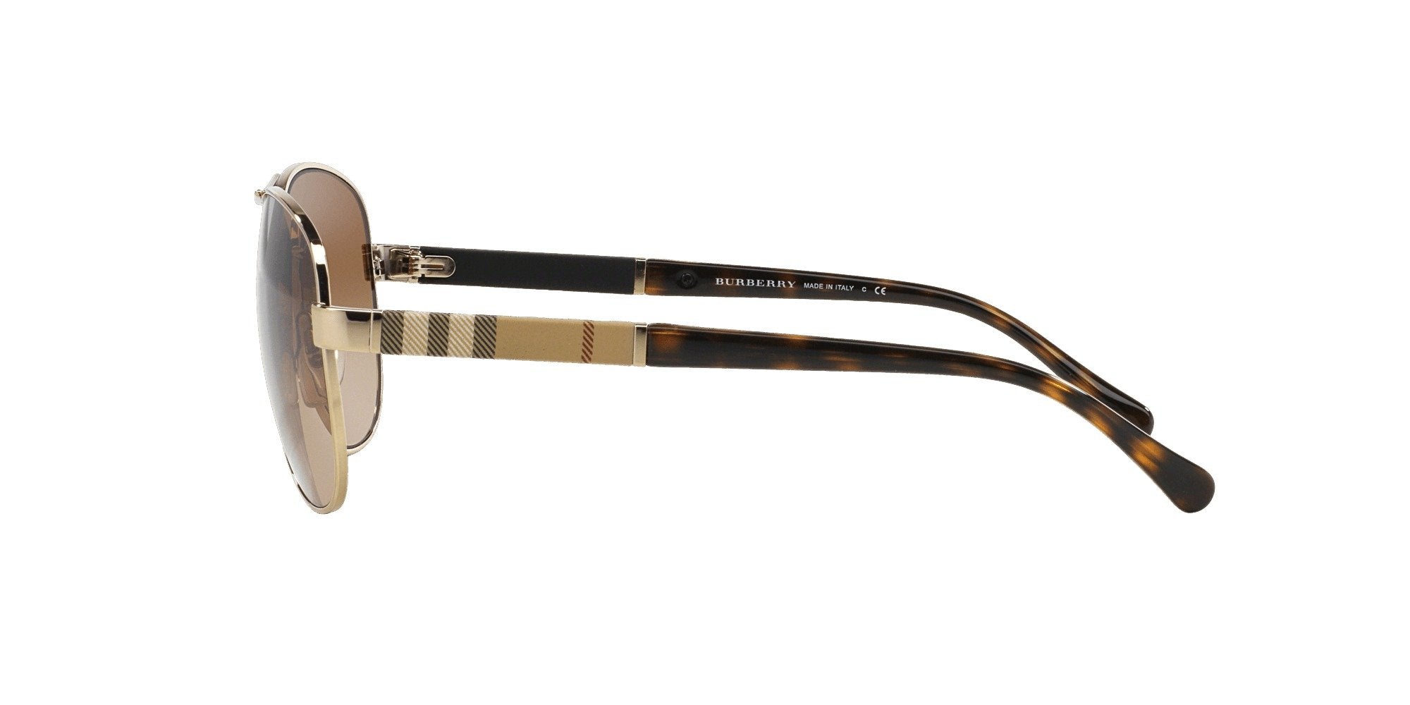 Burberry BE3080 Sunglasses - Classic Aviator Style with UV Protection for Men & Women | Perfect for Outdoor Activities, Travel, and Fashion Accessories