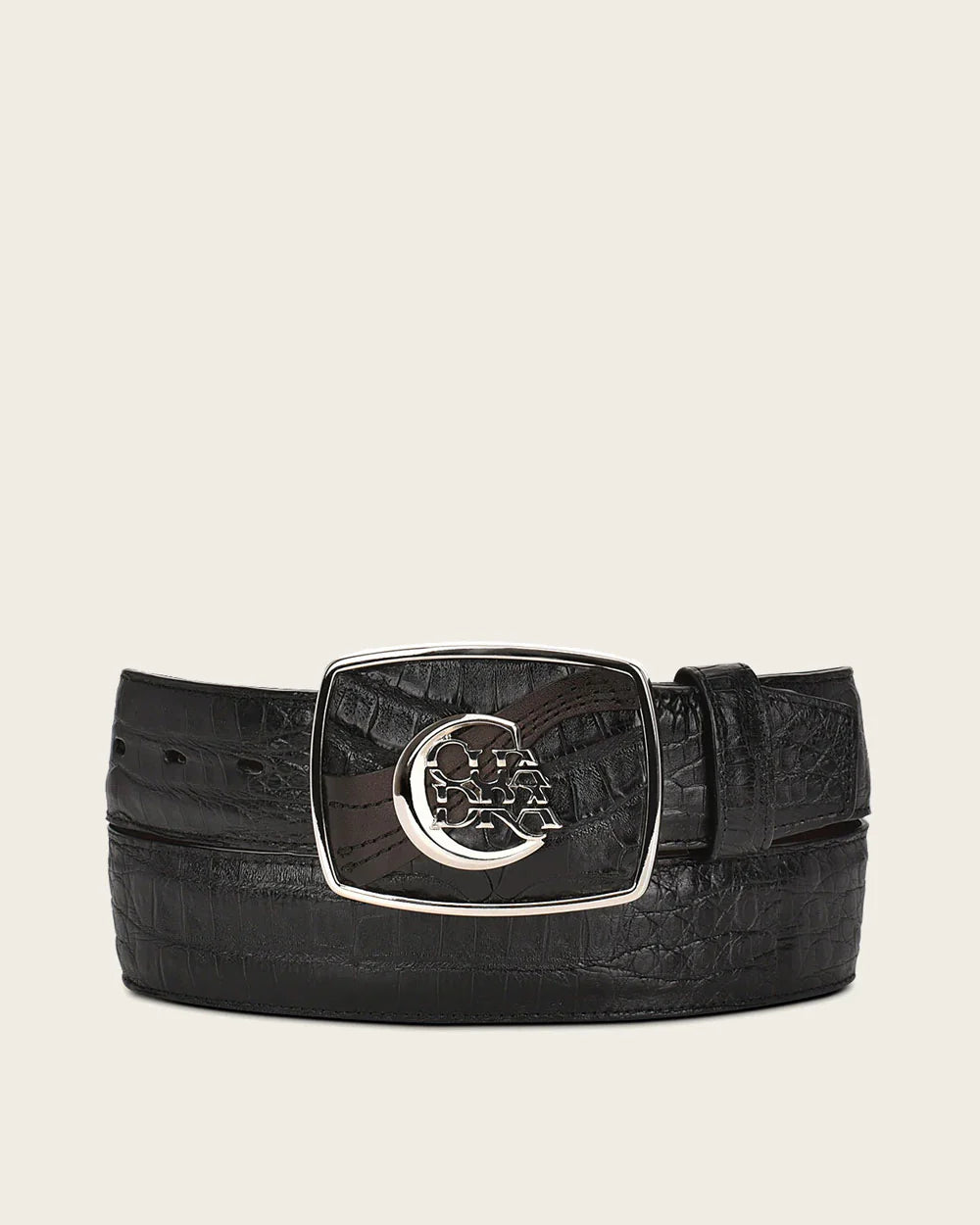 CV499FC Men's Cuadra Black Western Fashion Fuscus Belt - Stylish Cowboy Accessory for Rodeo, Ranch & Casual Wear