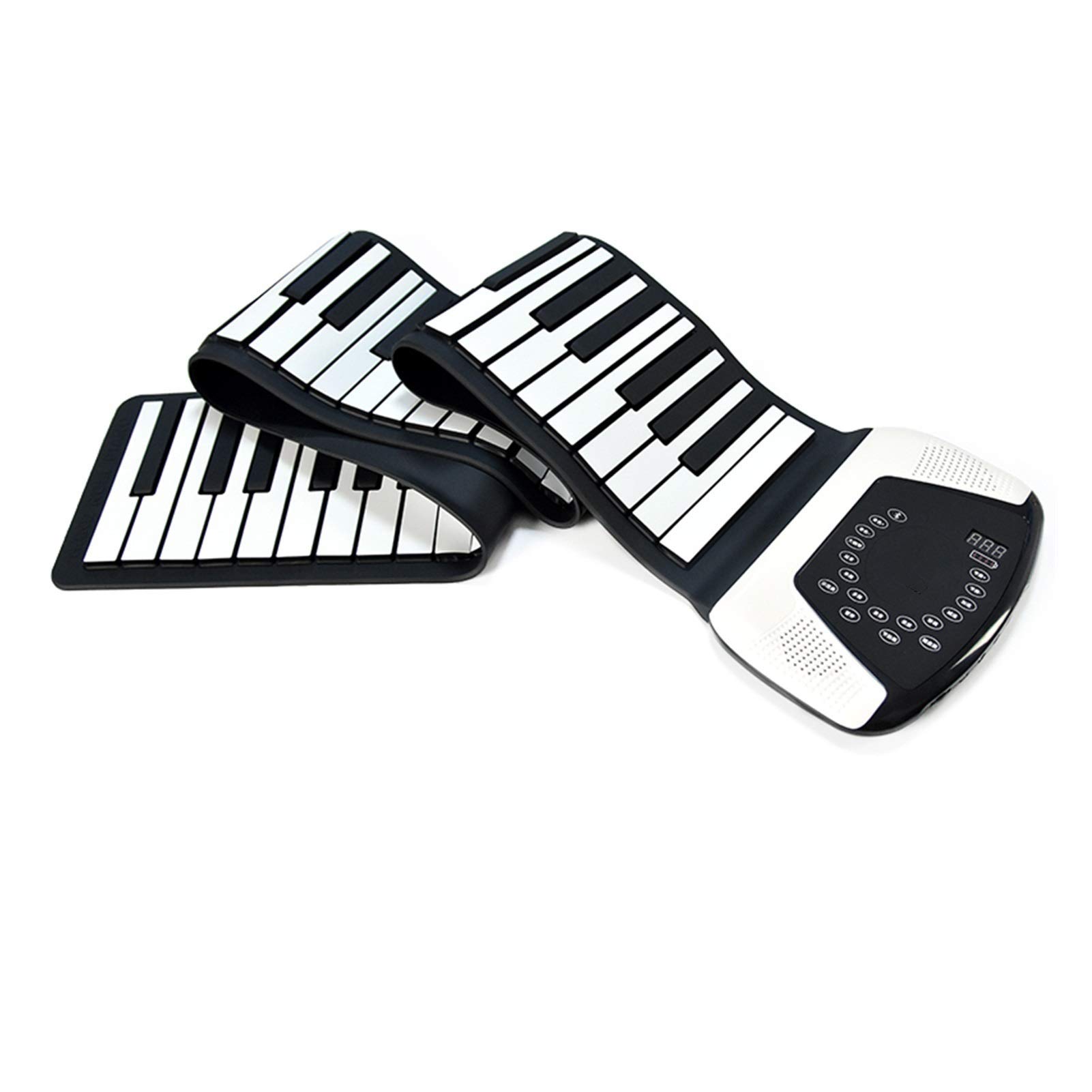 WERTYU 88-Key Roll Up Piano - Portable Electronic Flexible Keyboard for Beginners & Travel | Perfect for Home Practice, Outdoor Performances & Music Learning