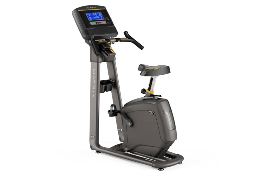 Matrix U30 Upright Exercise Bike for Home Gym - Indoor Cycling Bike with LCD Monitor & Adjustable Resistance - Perfect for Cardio Workouts & Weight Loss