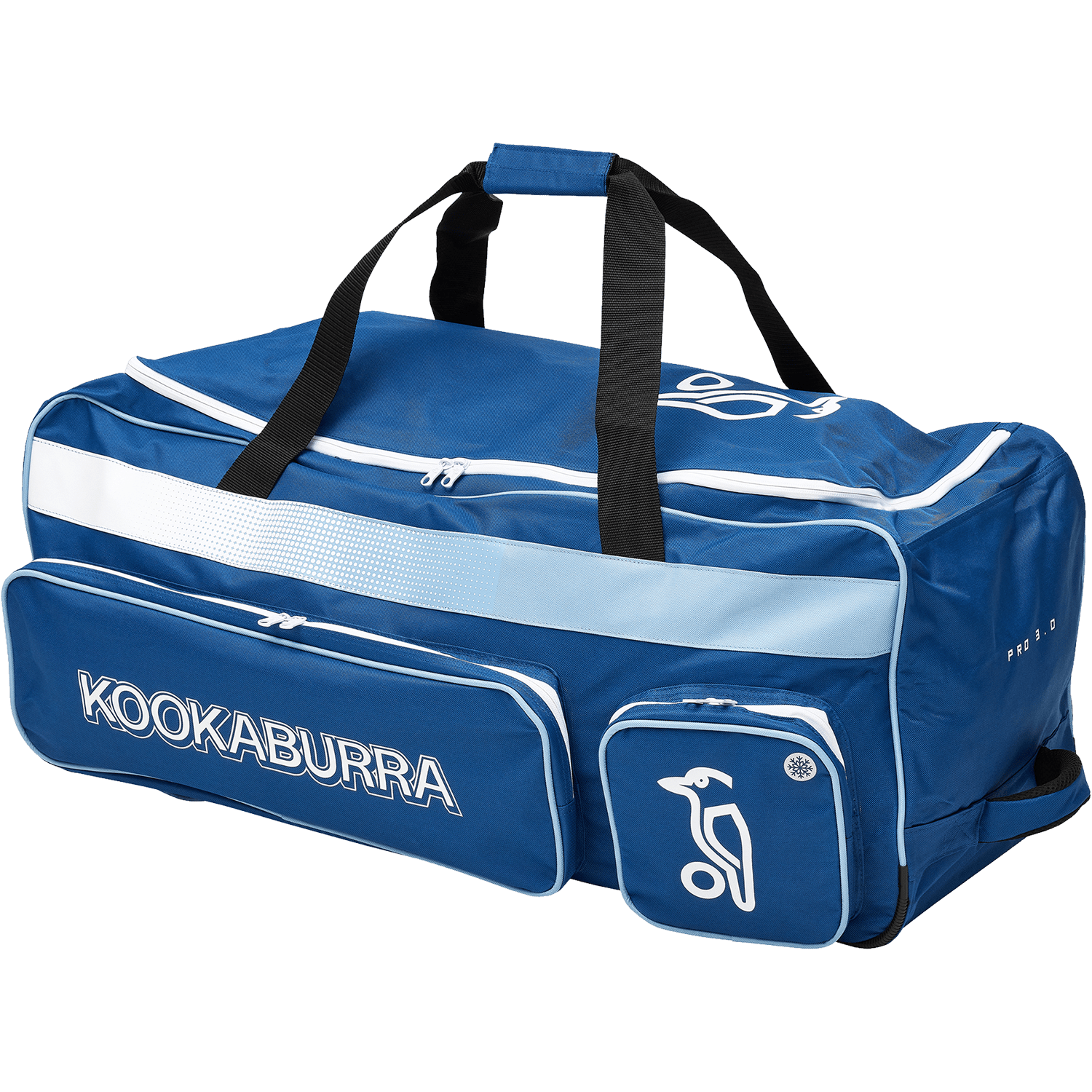 Kookaburra Pro 3.0 Wheelie Cricket Bag - Premium Rolling Cricket Equipment Bag for Players & Teams - Perfect for Matches, Practice & Travel