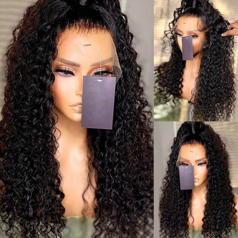 Eullair 360 Lace Frontal Wig - 100% Human Hair, Breathable & Versatile (12-30 Inch) - Perfect for Daily Wear, Cosplay, and Special Occasions