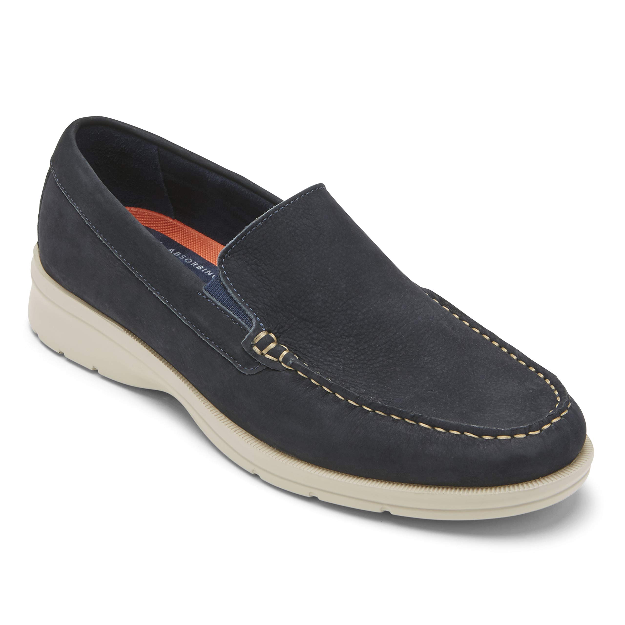 Rockport Men's Palmer Venetian Loafer - Comfortable Slip-On Dress Shoes for Business & Casual Wear | Perfect for Office, Travel & Formal Occasions