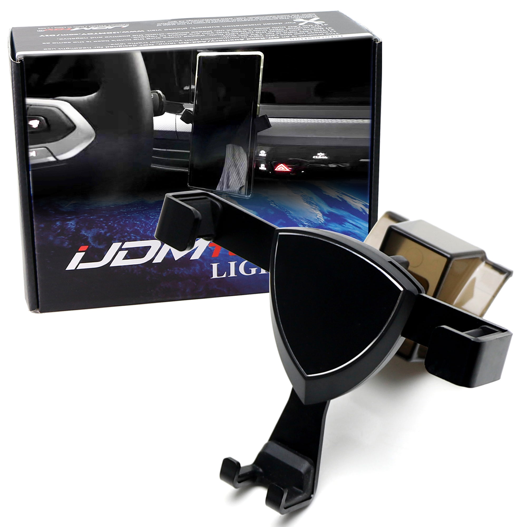 Universal Car Phone Mount for VW MK8 Golf GTI (2022+) - 360° Rotating Dashboard Clip-On Holder - Perfect for GPS Navigation, Hands-Free Calling & Road Trips