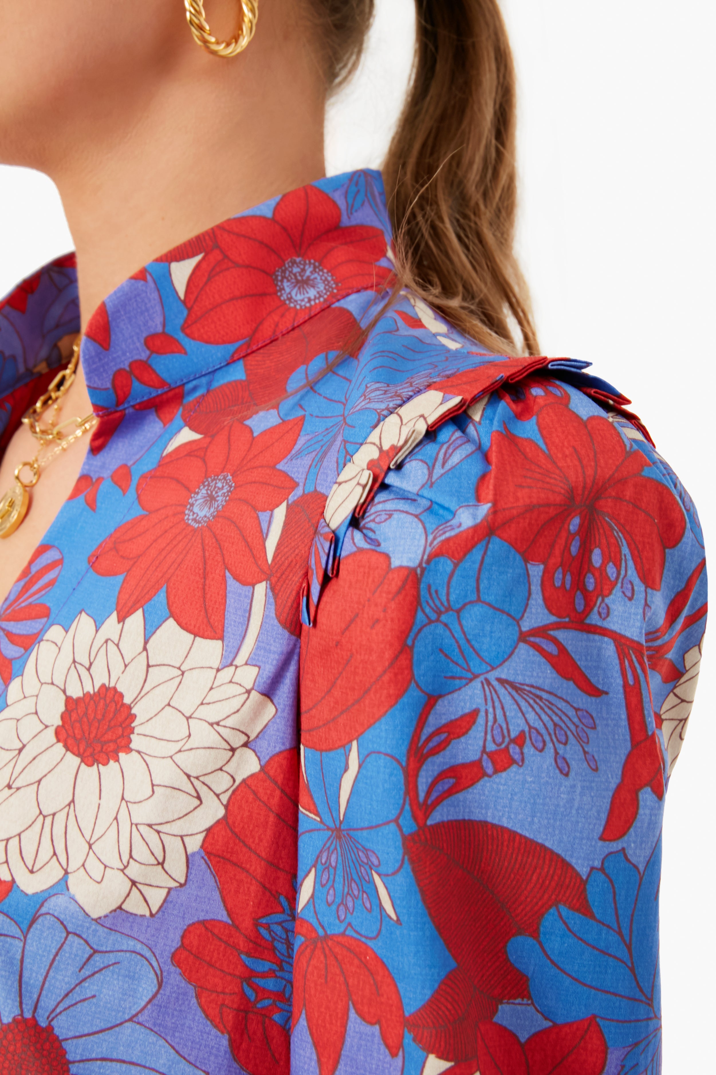 Blue Rhapsody Bristol Top - Stylish Women's Casual Blouse for Everyday Wear | Perfect for Office, Dating & Weekend Outfits
