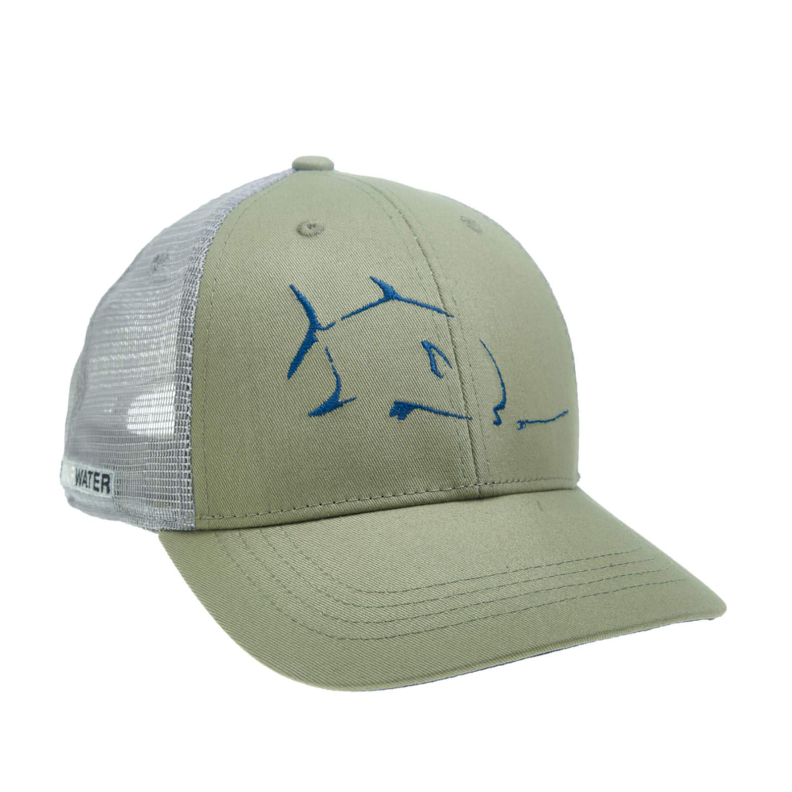 RepYourWater Mesh Back Hat - Adjustable & Breathable Performance Cap for Fishing, Hiking & Outdoor Adventures