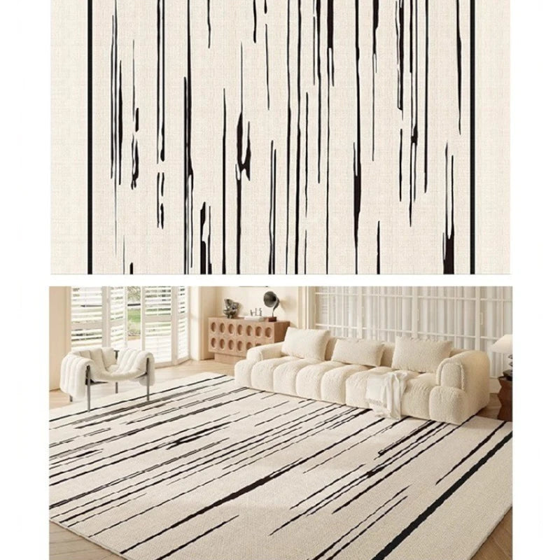 Marleigh UltraGuard Luxury Velvet Waterproof Area Rug - Non-Slip Soft Washable Rug for Living Room, Bedroom, Nursery - Perfect for High Traffic Areas & Pet-Friendly Homes