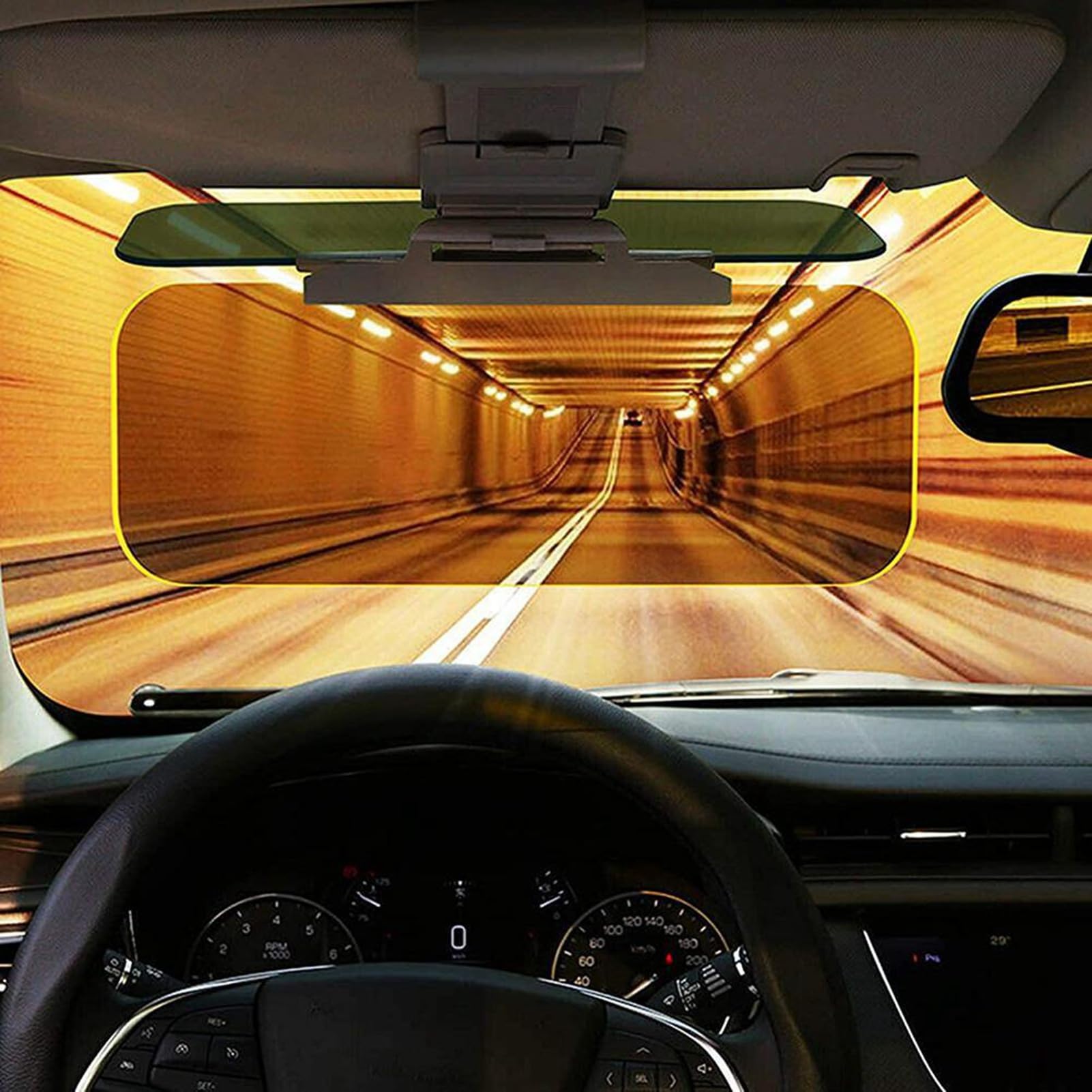 Polarized Car Sun Visor Extender - Anti Glare for Day & Night Driving