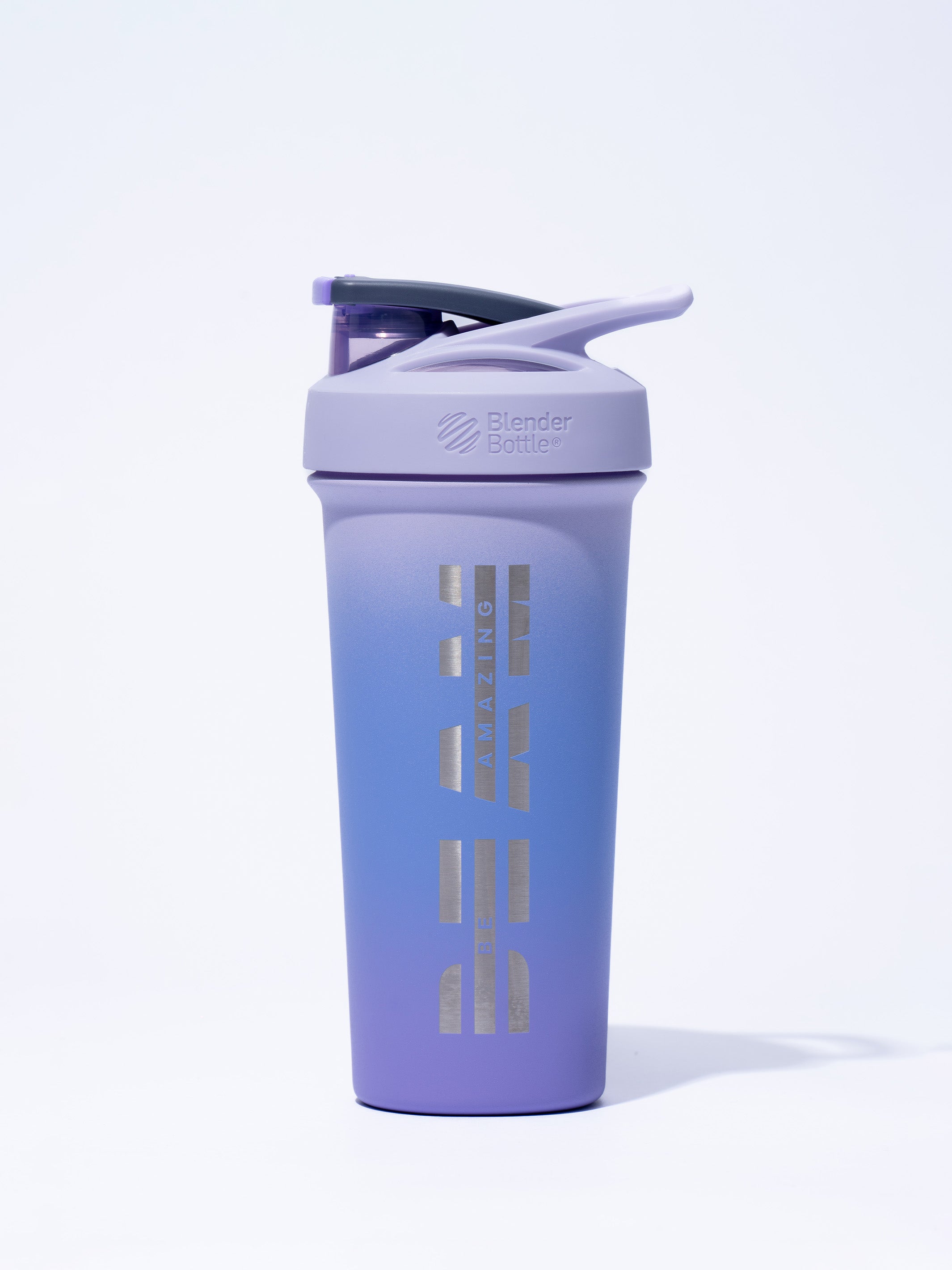 Premium Stainless Steel Blender Bottle for Protein Shakes & Smoothies - Leakproof Gym Water Bottle with Mixing Ball for Workout, Fitness & Sports Hydration