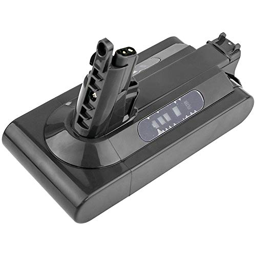 Synergy Digital High-Capacity 25.2V 2500mAh Li-ion Replacement Battery for Dyson Cyclone V10 Vacuum Cleaner - Compatible with Dyson 206340, 969352-02 & SV12 Batteries - Perfect for Deep Cleaning Carpets, Hard Floors and Pet Hair Removal