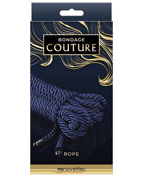 Premium Blue Bondage Rope for BDSM & Shibari - Soft & Durable Restraint Kit for Couples Play, Sensory Exploration & Erotic Bondage Scenes