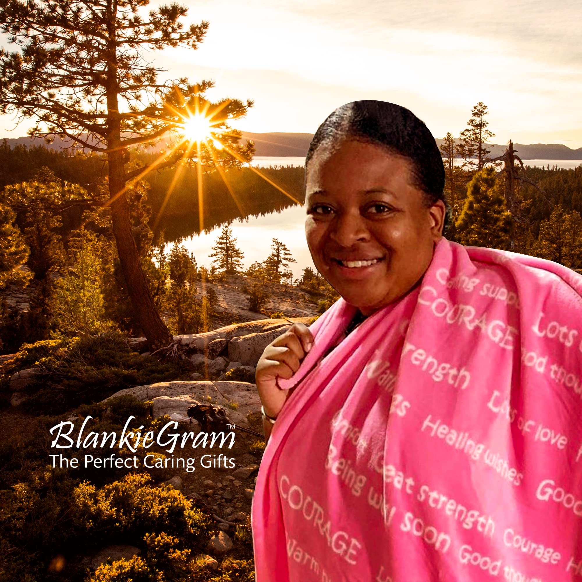 Healing Thoughts Throw Blanket - 50