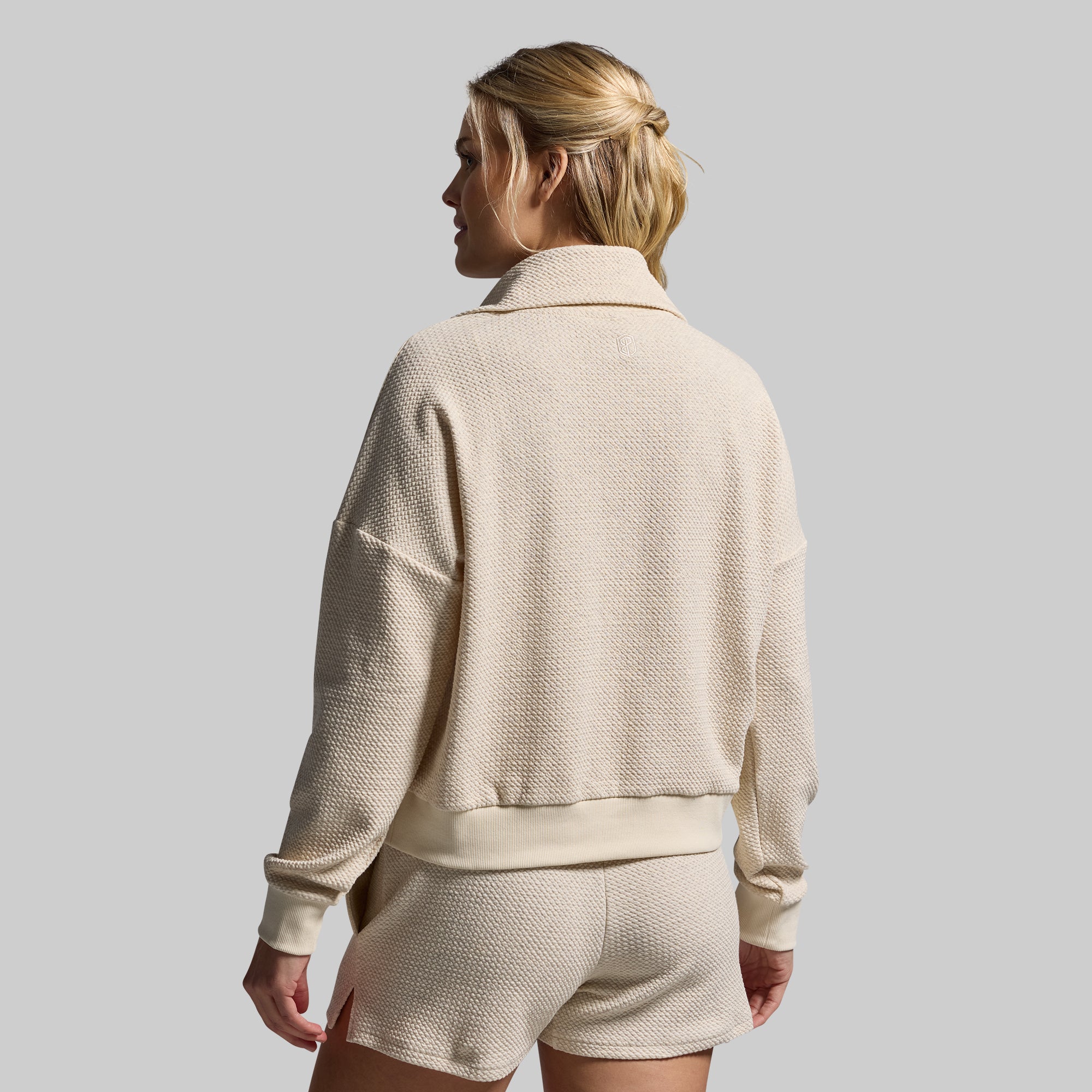 Women's Revive Cloud Short Set - Heather Oatmeal Color | Ultra Soft Lounge & Sleepwear | Perfect for Yoga, Running Errands & Summer Relaxation