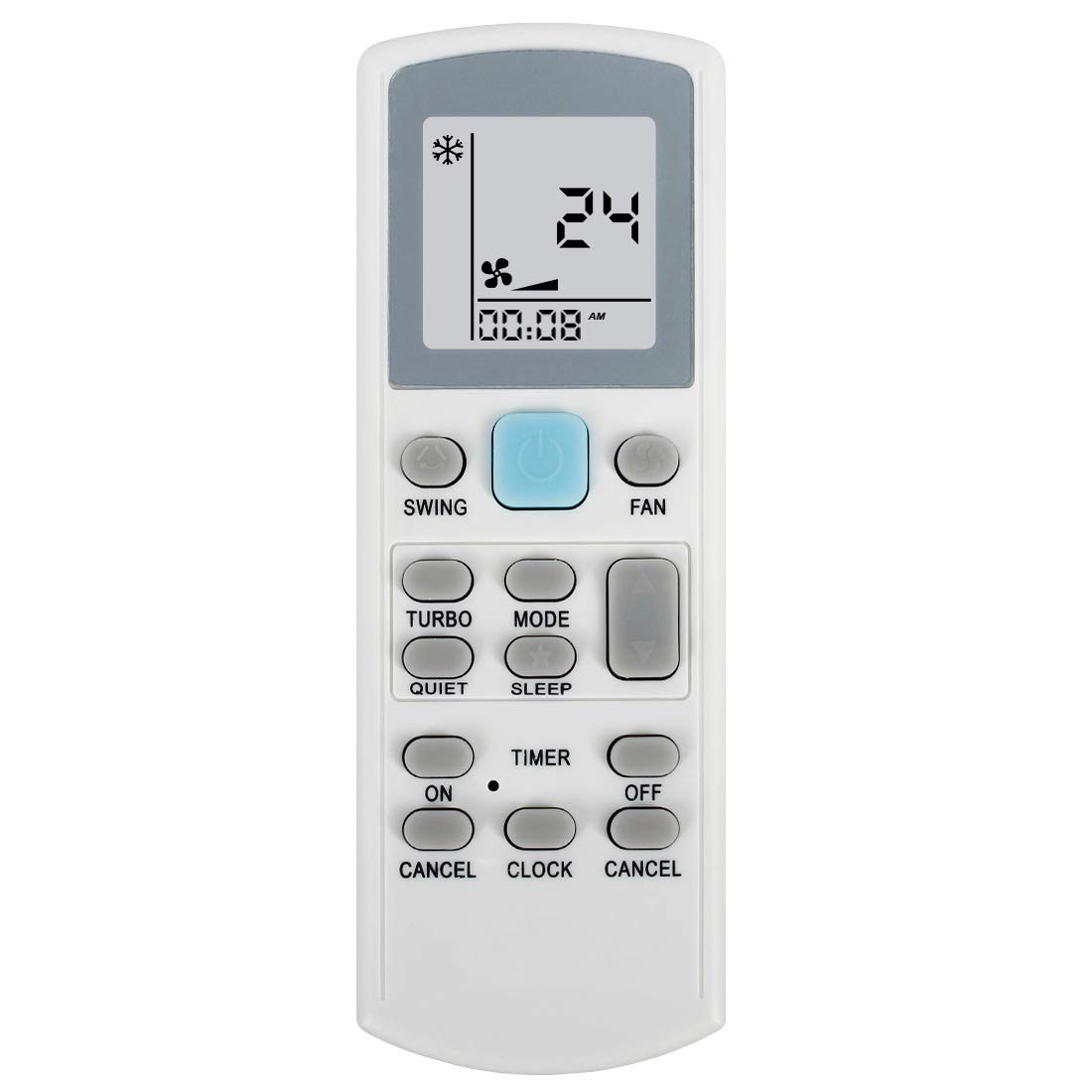 Original Daikin Air Conditioner Remote Control Replacement for APGS02 ECGS02 Models - Compatible with Daikin AC Units for Home and Office Cooling