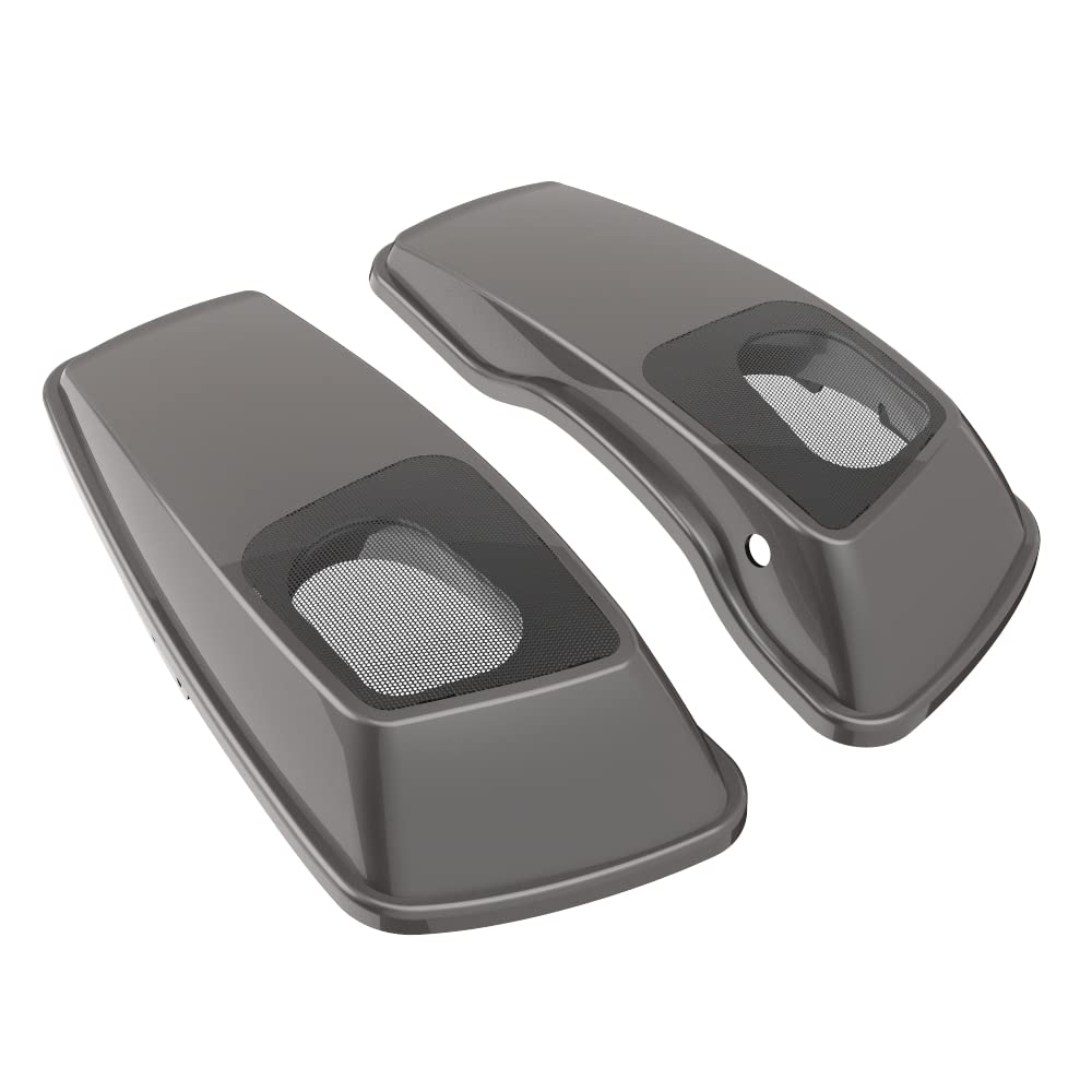Premium 6X9 Saddlebag Speaker Lids for 2014-2023 Harley Davidson Touring Models - Color Matched Replacement Covers - Perfect for Upgrading Audio & Customizing Your Ride
