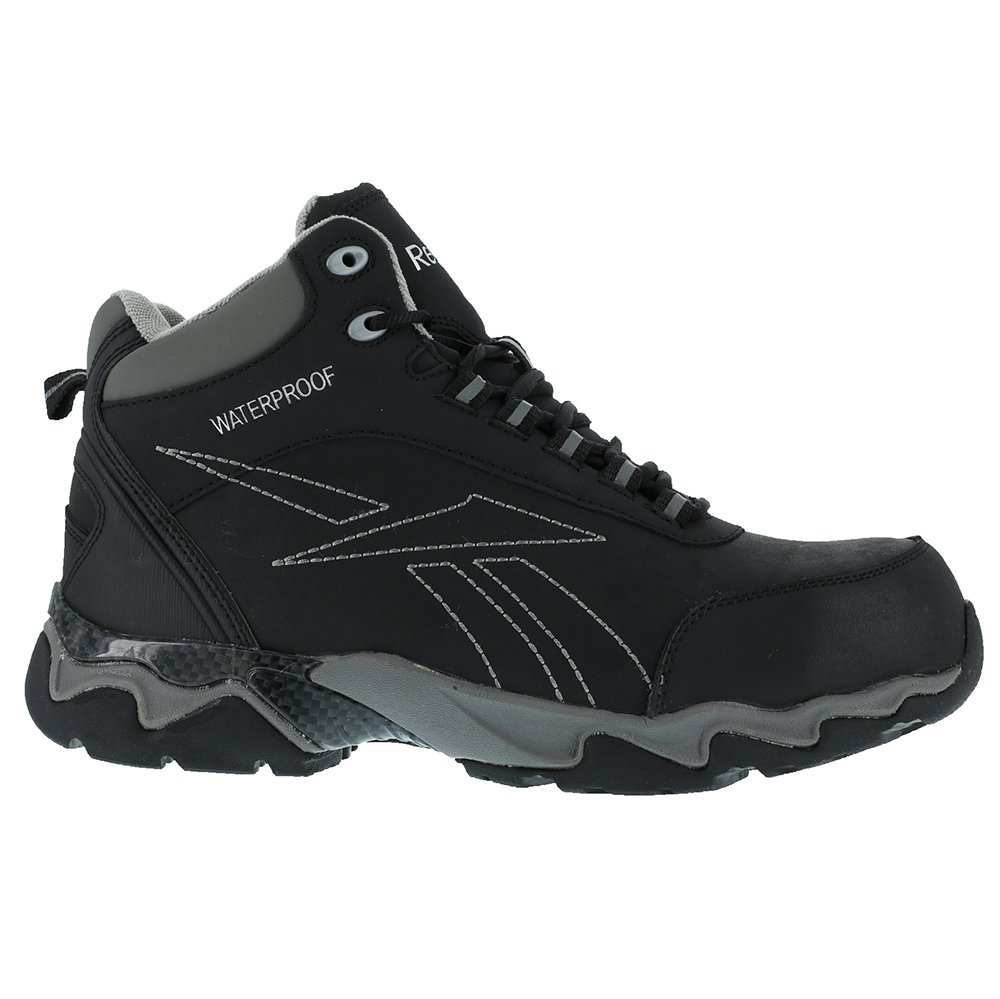 Reebok Men's Beamer Safety Toe Waterproof Work Boots - Steel Toe Athletic Shoes for Construction, Hiking & Outdoor Work