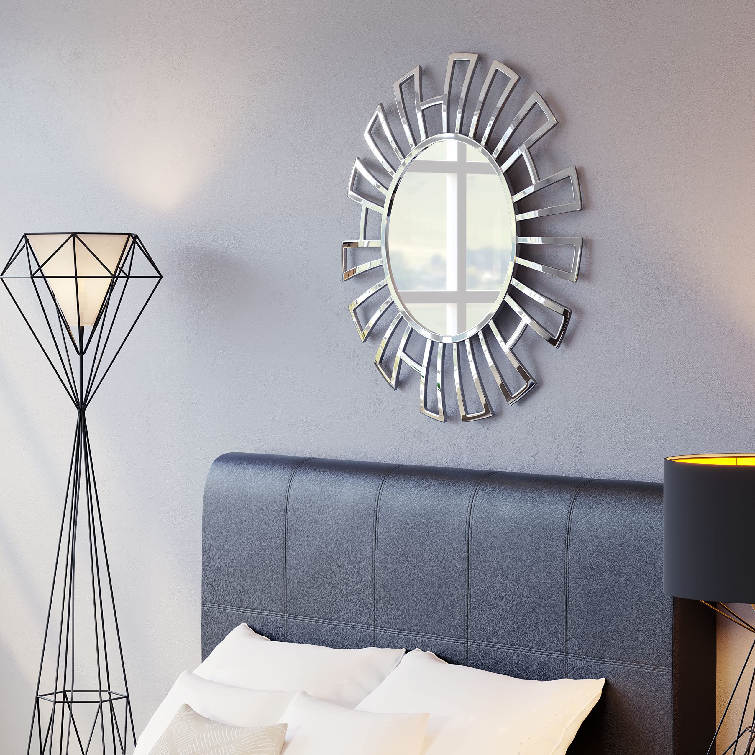 Zuo Modern Calmar Round Mirror - 24