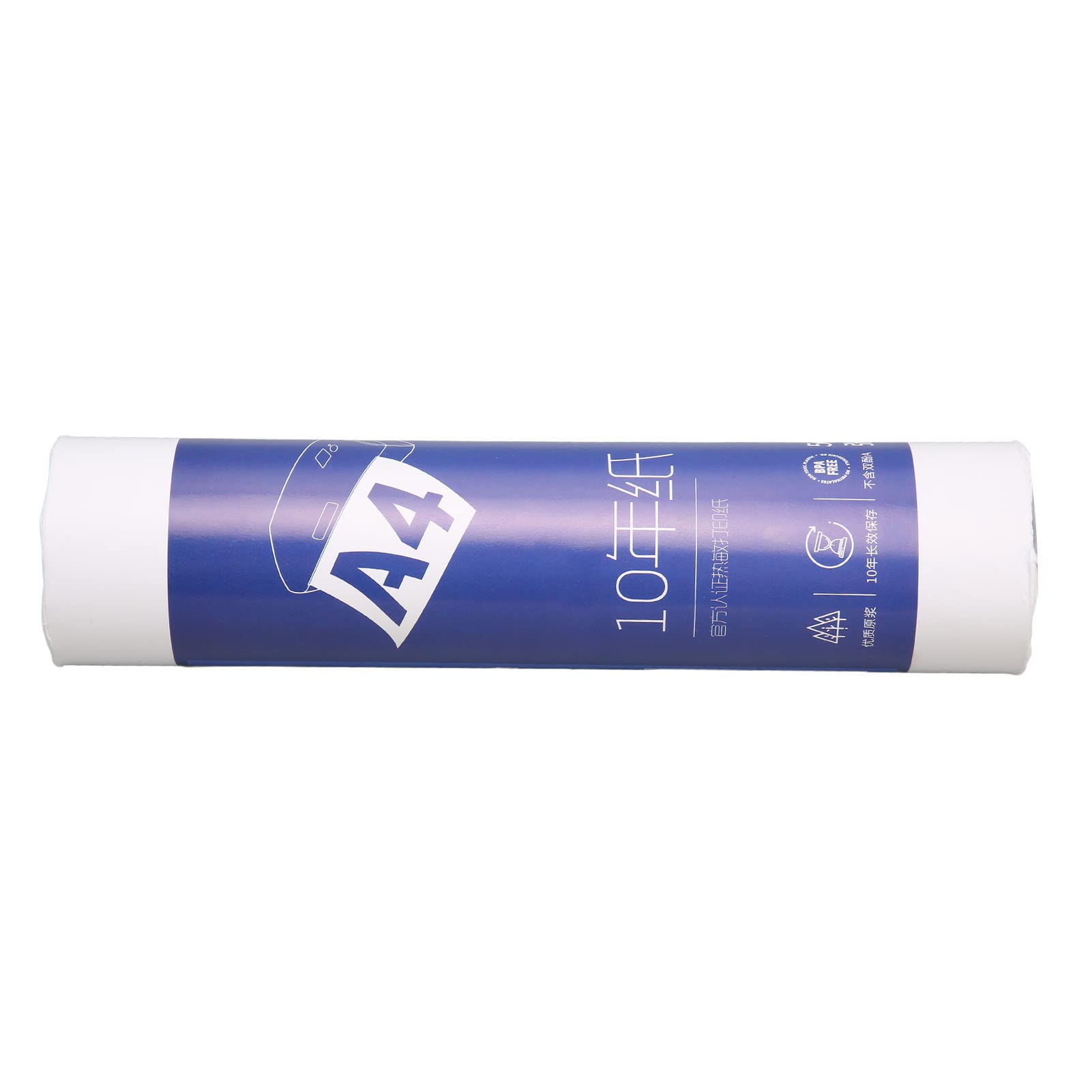 ASHATA 50 Sheets Per Roll A4 Thermal Paper for POS Cash Register, Printer Paper with Black Mark Intermittent Positioning - Perfect for Receipt Printing, Retail Stores & Office Use