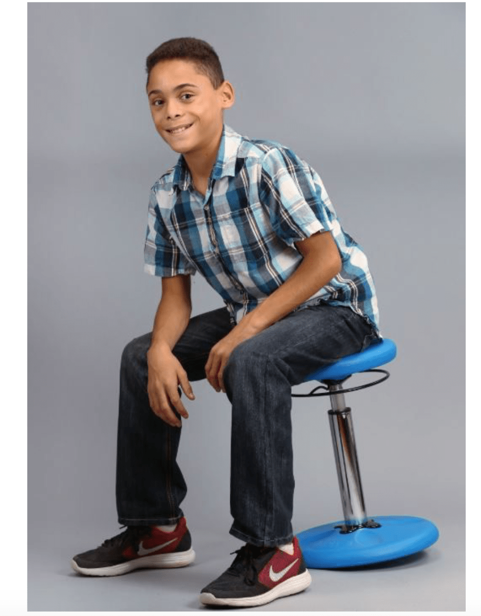 Ergonomic Adjustable Wobble Chair for Kids - Improve Posture & Focus - Perfect for Classroom, Homeschool & Study Desk Use