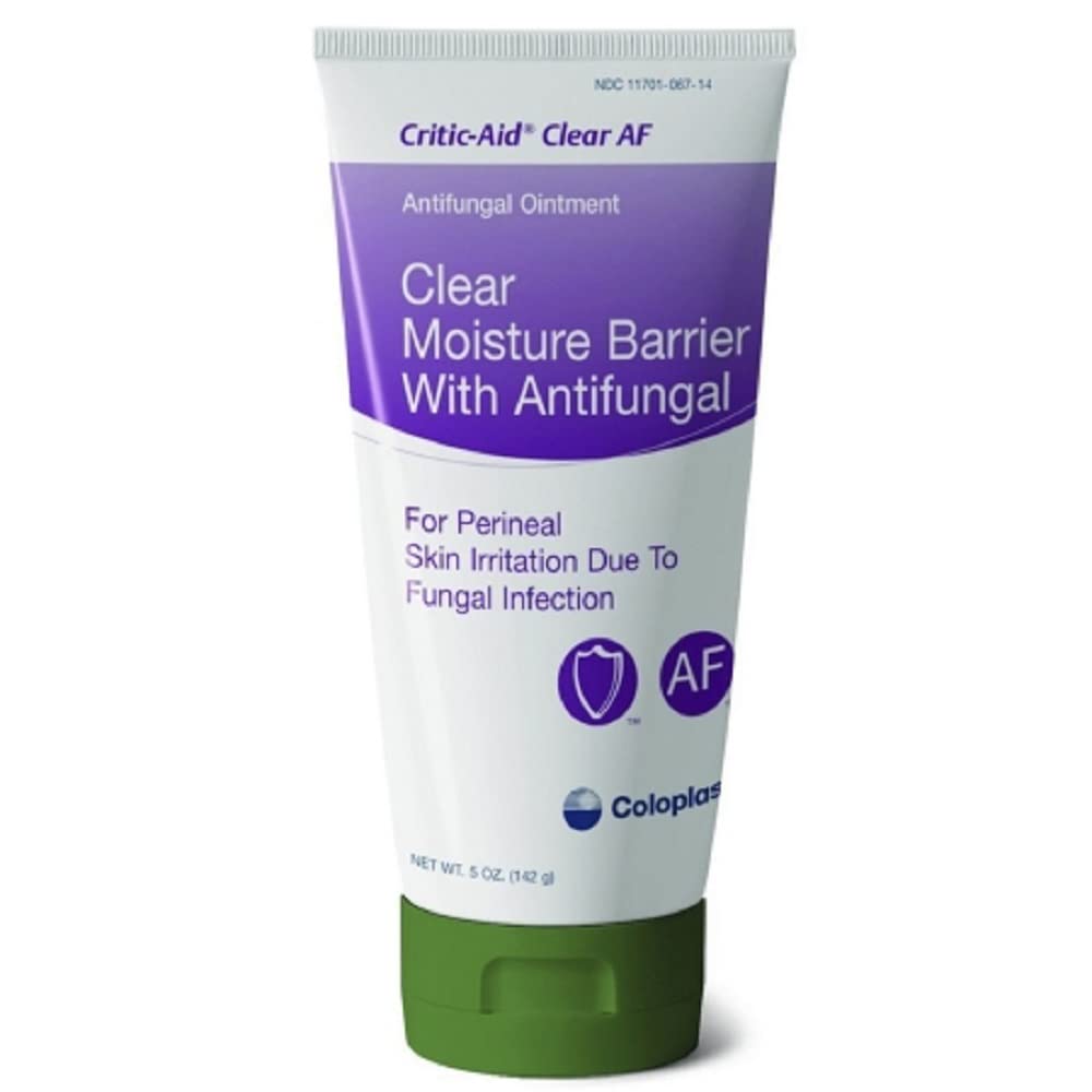 Alimed Critic-Aid Clear Moisture Barrier Cream - 5 oz Antifungal Treatment for Skin Protection | Ideal for Wound Care, Pressure Ulcers & Skin Irritations