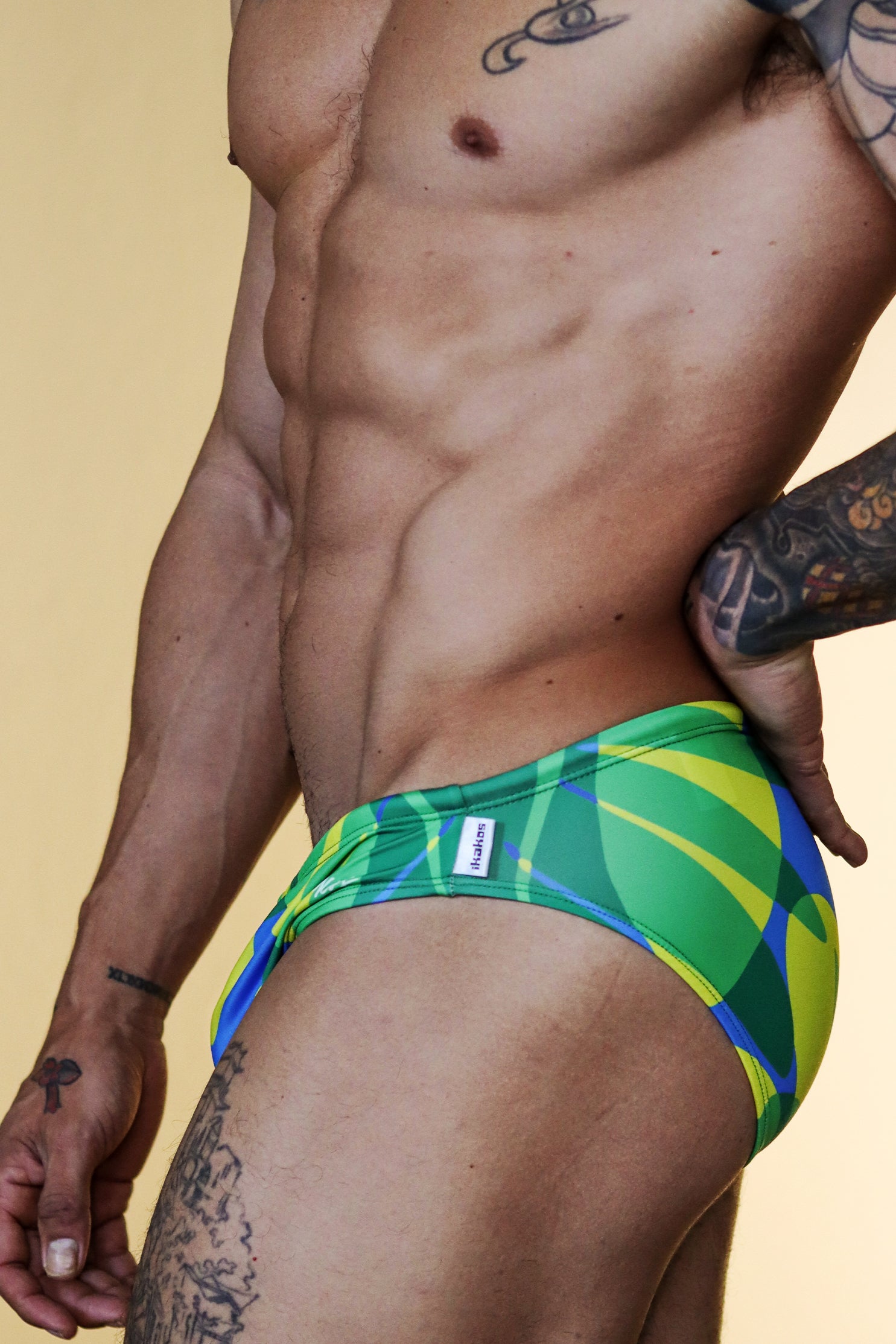 Brazilian Swim Briefs for Men - Comfortable & Stylish Swimwear for Beach, Pool & Vacation - Quick Dry & UV Protection