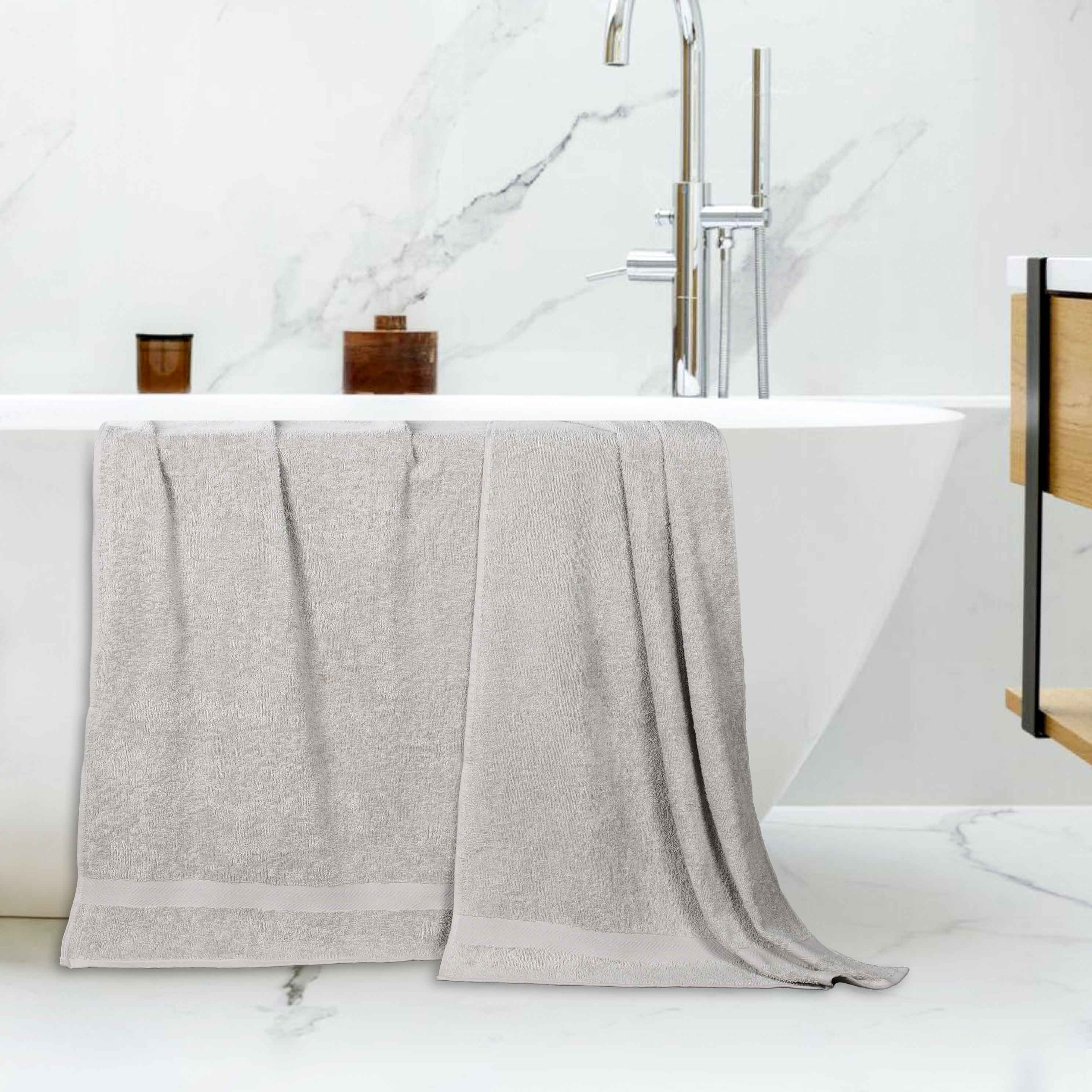 Franklin Eco-Friendly Organic Cotton 2-Piece Bath Sheet Set | Ultra Soft & Absorbent Towels for Spa, Beach & Luxury Bathroom Use