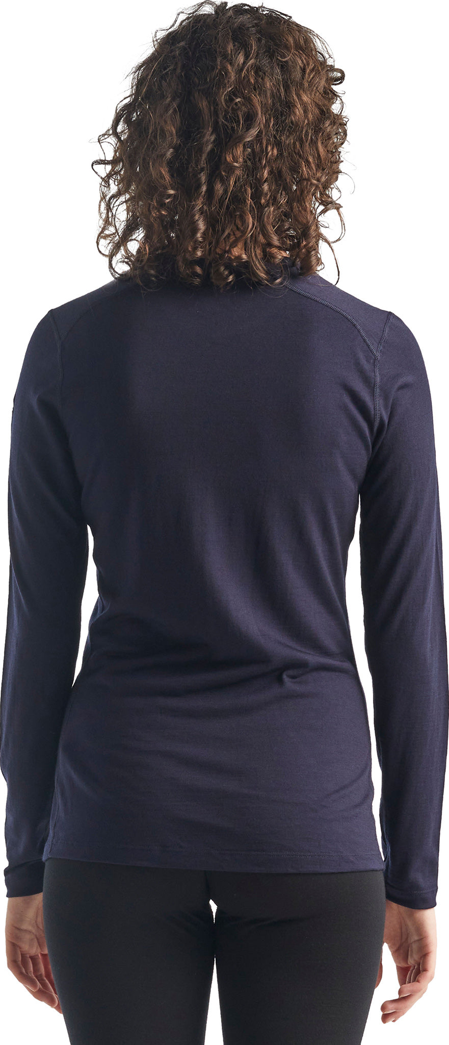200 Oasis Long Sleeve Crewneck Women's Thermal Shirt - Soft Cotton Blend Base Layer for Winter, Fall & Outdoor Activities