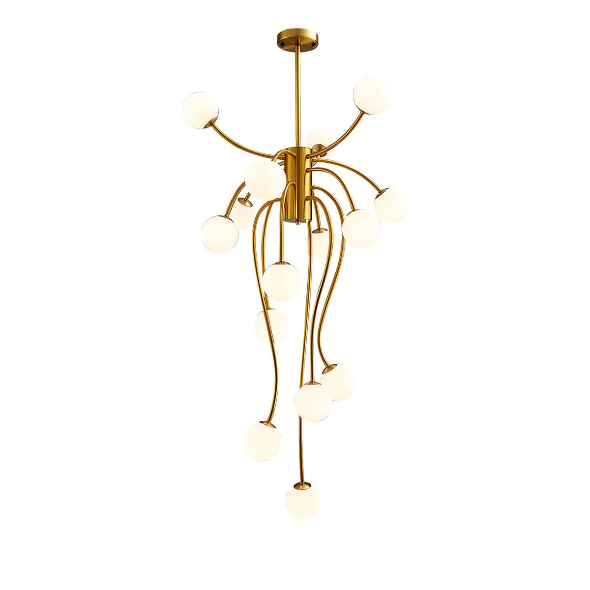 Caroline Chandelier - Elegant Crystal Ceiling Light Fixture for Dining Room, Bedroom & Living Room | Modern Home Decor Lighting