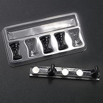 Boobeen Magnetic Acrylic Nail Display Stand - Nail Tip Holder for Nail Practice & DIY Art - False Nail Manicure Tool for Salon & Home Use