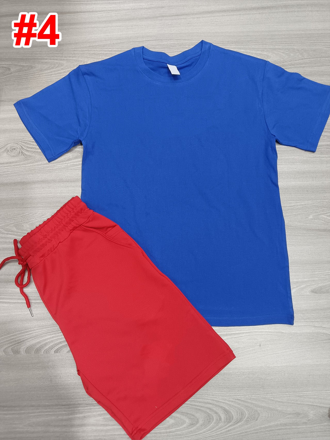 Men's Casual Short Sleeve T-Shirt & Athletic Shorts Set - Comfortable Summer Outfit for Gym, Running, and Everyday Wear