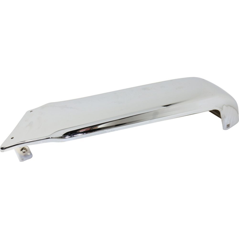 Evan Fischer Chrome Steel Rear Bumper End Compatible With 1996-2002 Toyota 4Runner - Passenger Side With Fender Flare Holes (Part #TO1105103) | Durable Replacement for Off-Roading & Daily Driving