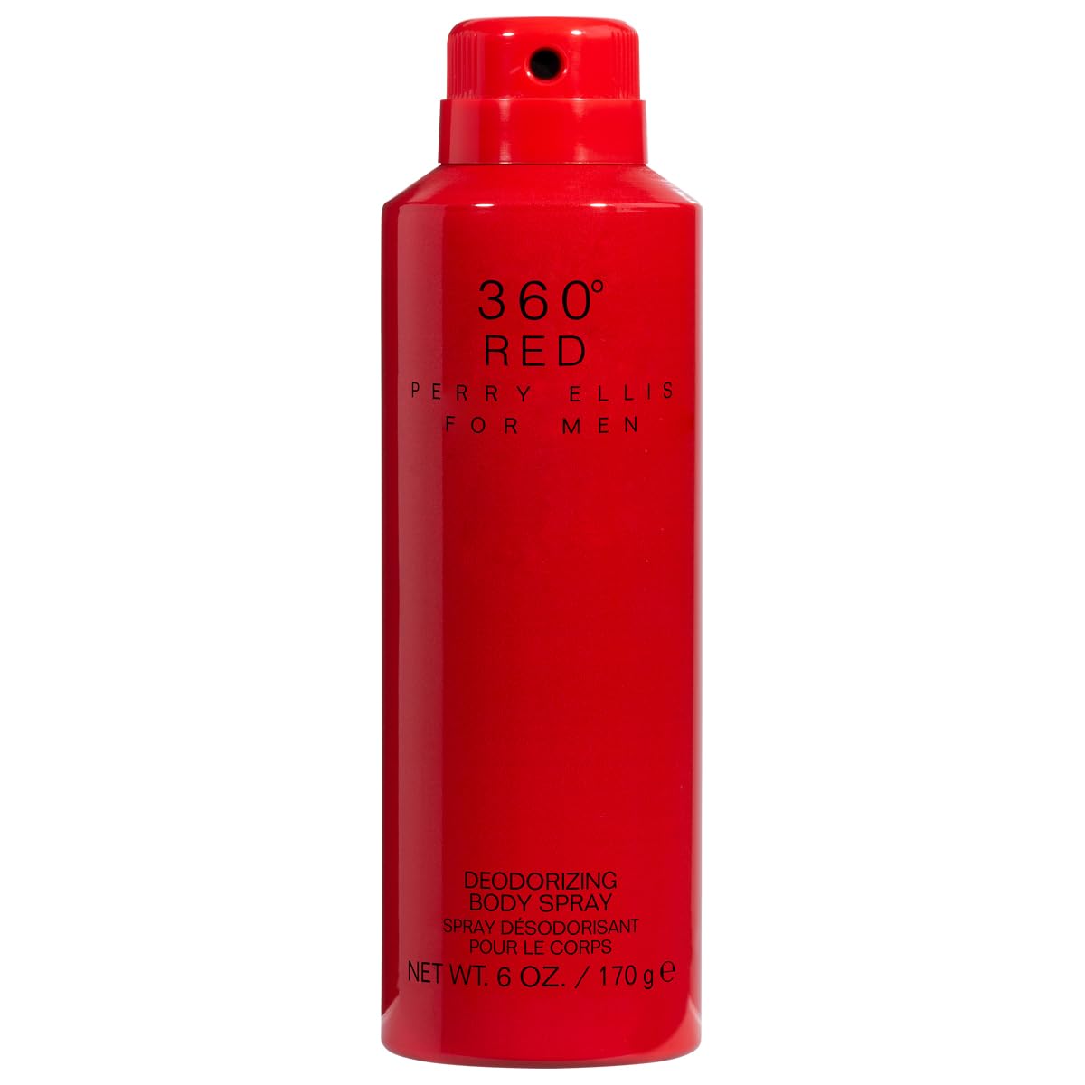 Perry Ellis 360° Red Men's Body Spray Cologne - Long Lasting Fresh Fragrance for Daily Use, Work & Special Occasions