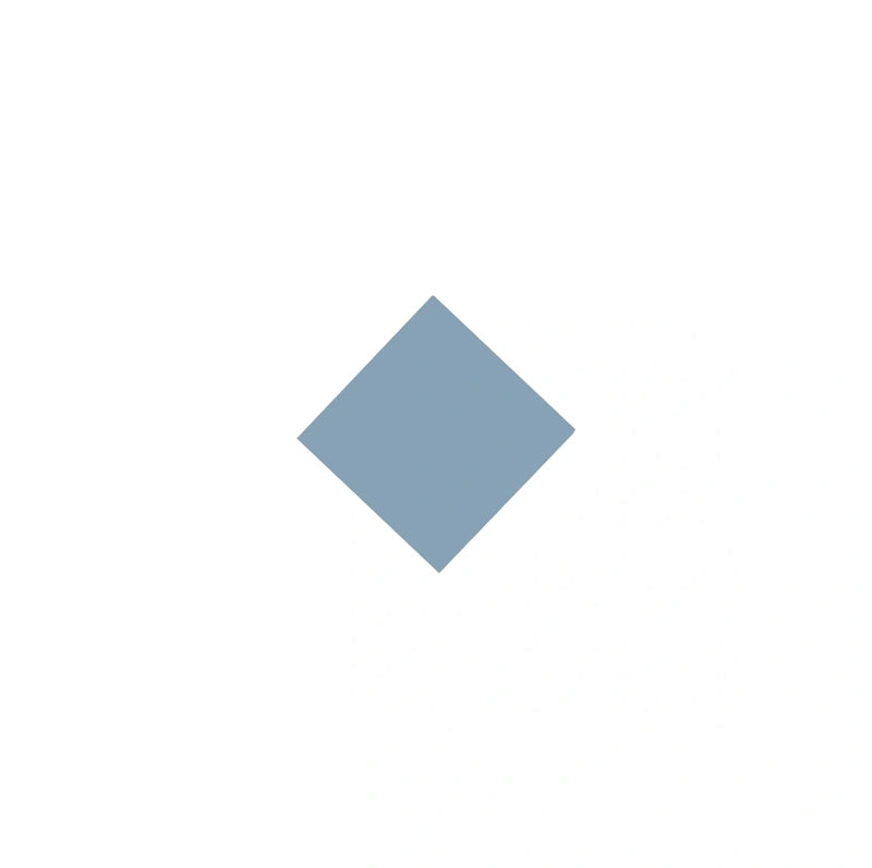 Winckelmans Granitklinker Blue Ceramic Tiles 3.5x3.5cm - Durable Square Mosaic for Kitchen Backsplash, Bathroom & Outdoor Decor