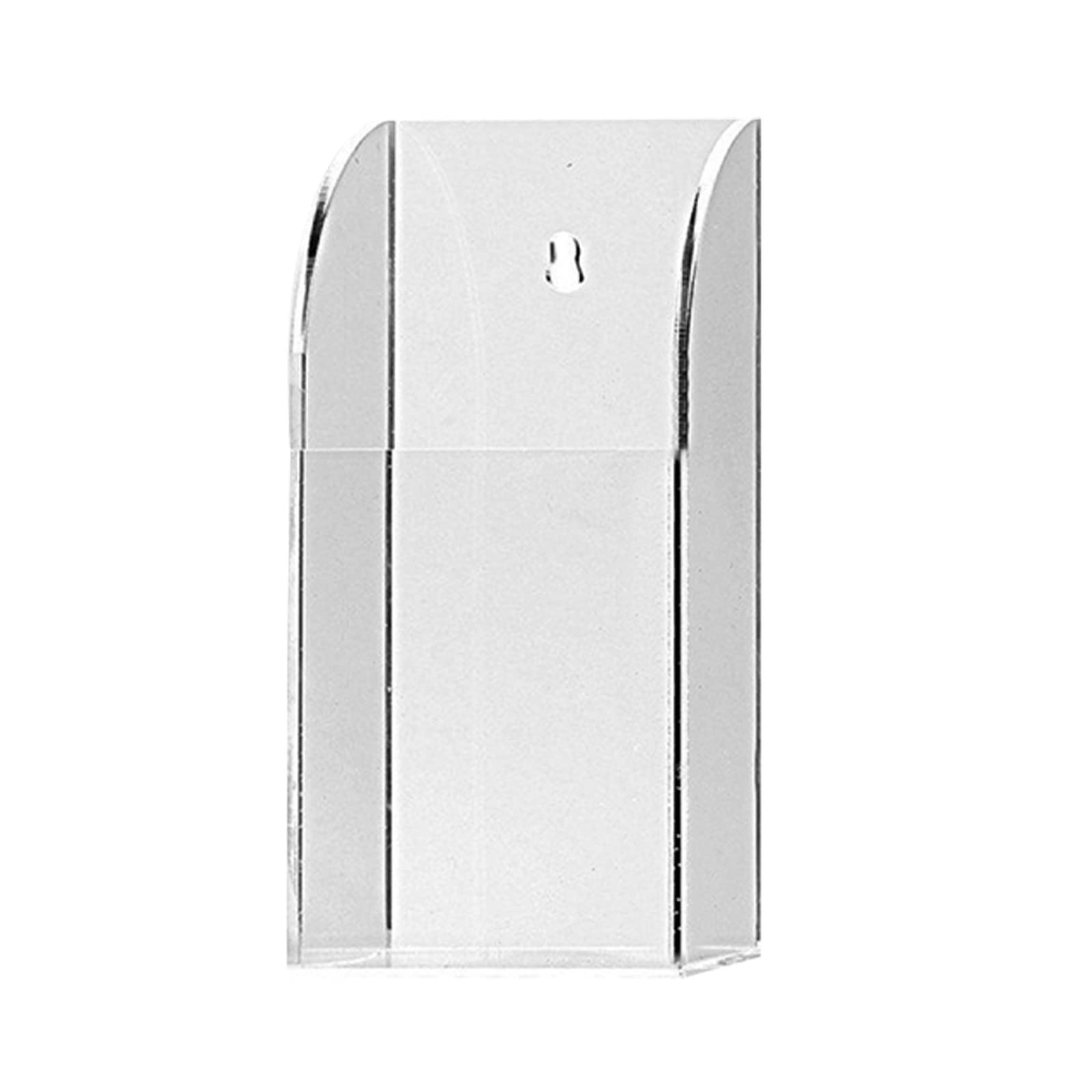 9#DF Universal TV Air Conditioner Remote Control Holder - Acrylic Wall Mount Organizer for Living Room, Bedroom & Office Accessories