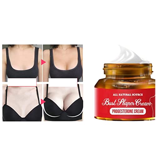Natural Breast Enhancement Cream for Women - Progesterone Enriched Firming & Lifting Cream for Breast Enlargement & Butt Massage | Enhance Curves & Boost Confidence for Daily Use & Special Occasions