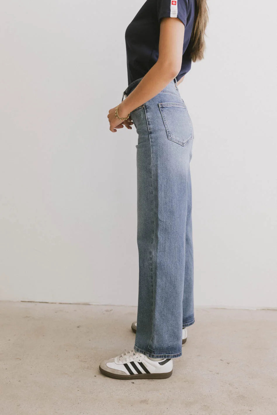 Ascott Straight Leg Jeans for Women - High Waist Stretch Denim Pants (Final Sale) | Perfect for Casual Wear, Office & Weekend Outfits