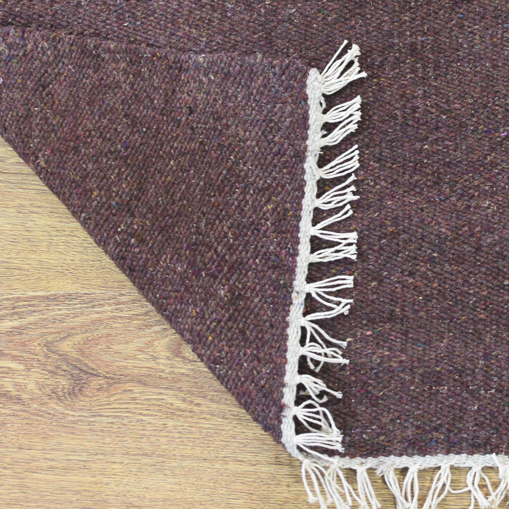 Purity Hand Woven Rug - Soft Bohemian Area Rug for Living Room, Bedroom & Nursery - Eco-Friendly Natural Fiber Floor Mat for Home Decor