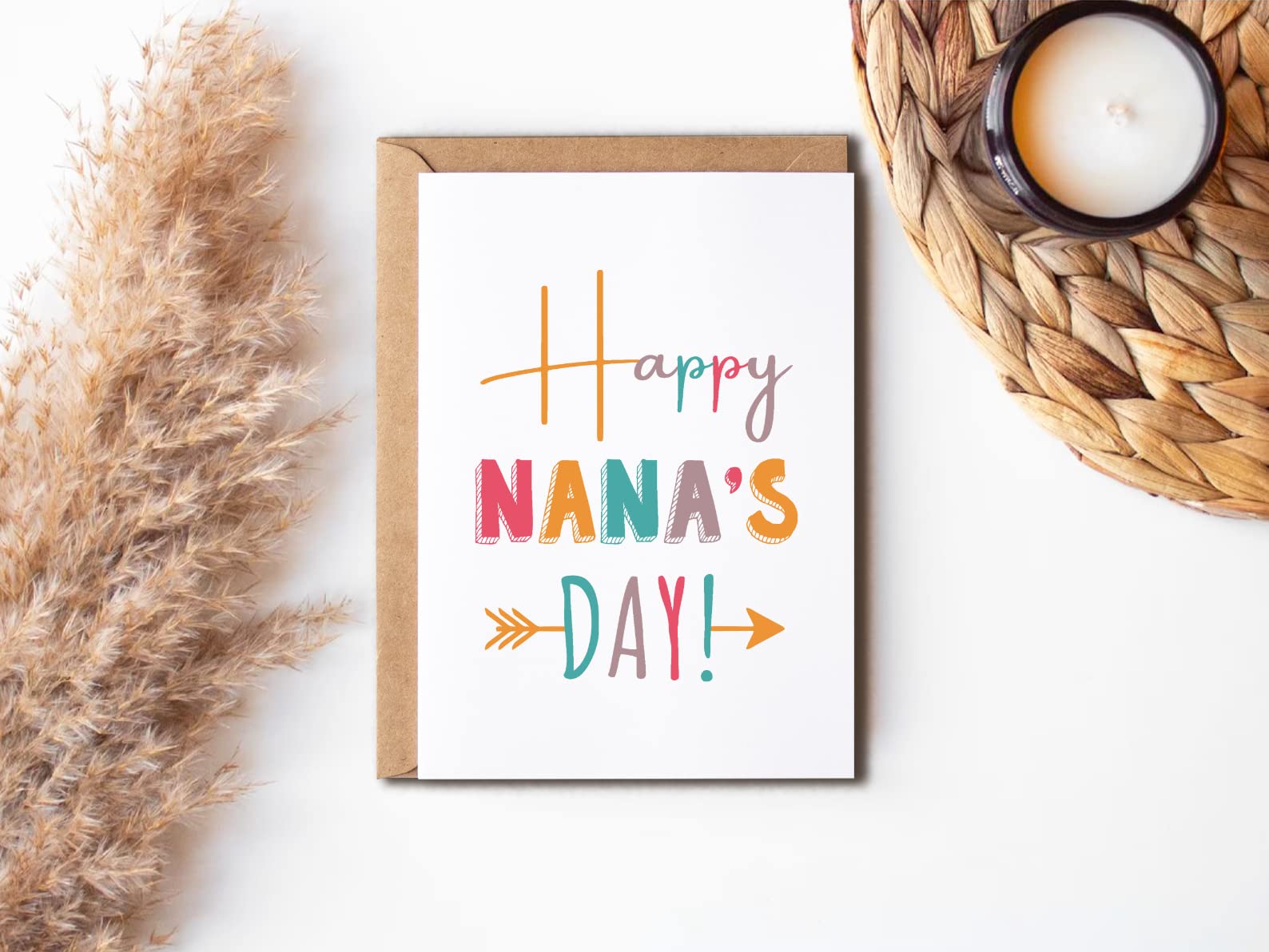 Happy Nana's Day Card - Birthday & Mother's Day Greeting Card for Grandma - Thoughtful Gift for Her - Perfect for Special Occasions & Family Celebrations