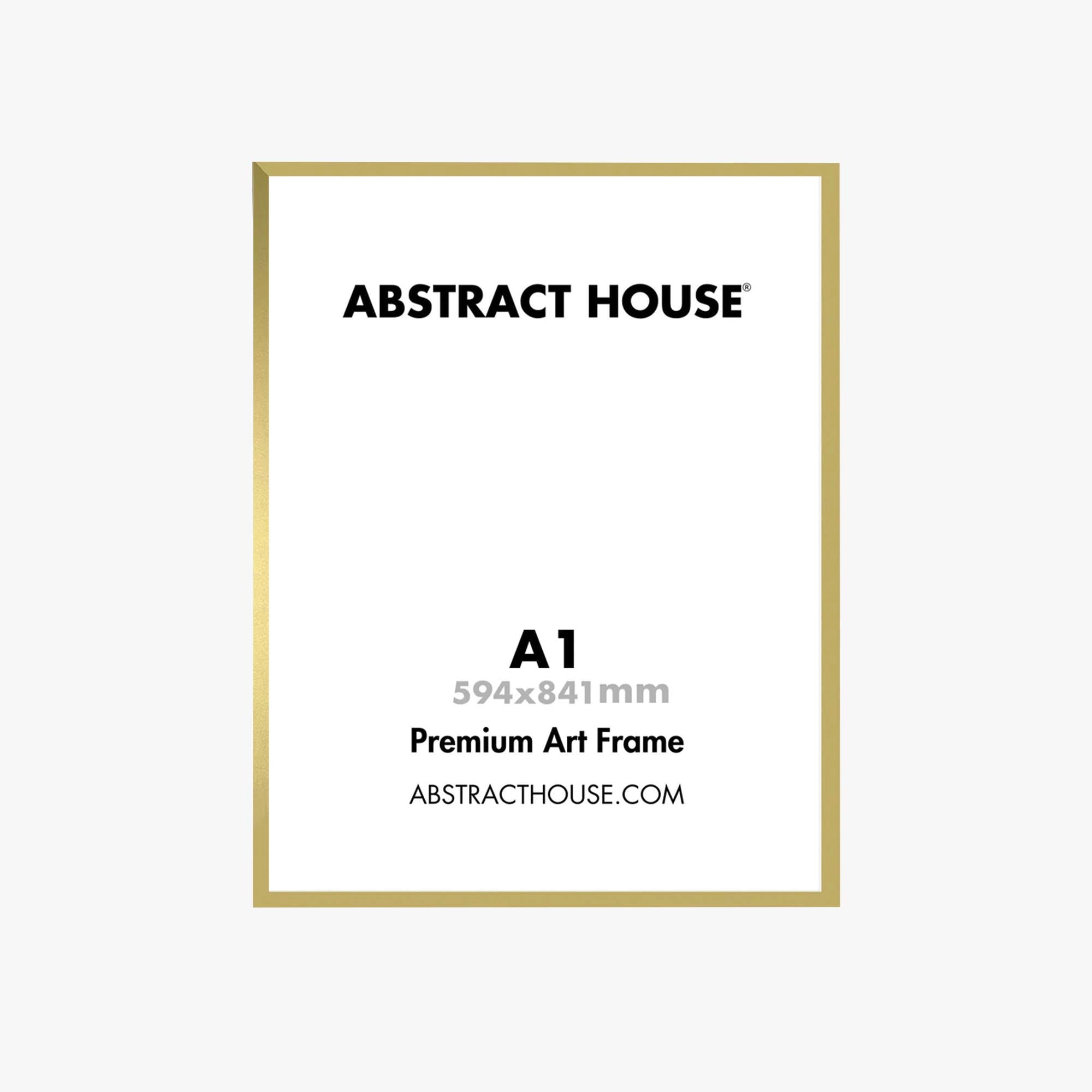 Premium A1 Wooden Picture Frame - Elegant Display for Photos, Artwork & Certificates - Perfect for Home, Office & Gift Giving